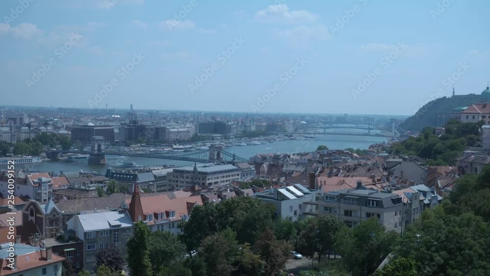 Budapest, chain bridge,erzsebet bridge and liberty bridge Budapest, chain bridge,erzsebet bridge and liberty bridge
