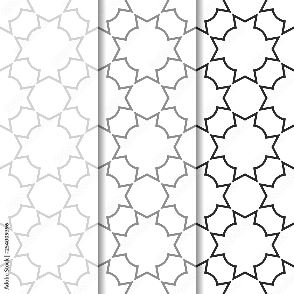 Naklejka premium seamless geometric abstract pattern