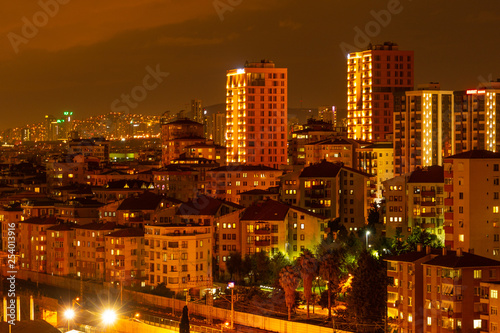 Istanbul skyline at night © Anna