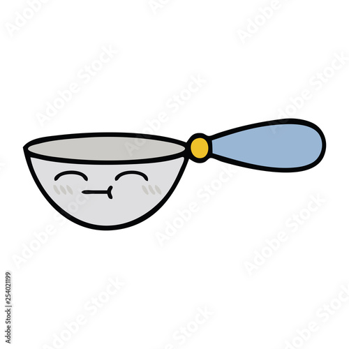 cute cartoon measuring spoon
