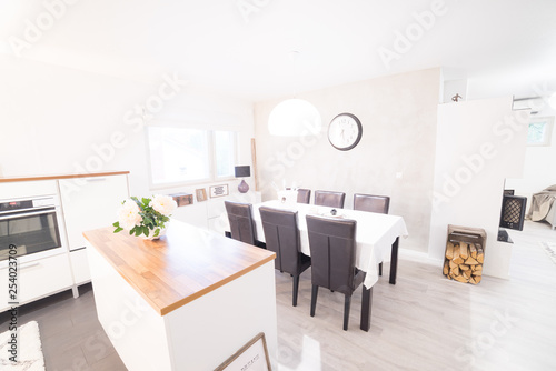 Modern dining room interior design