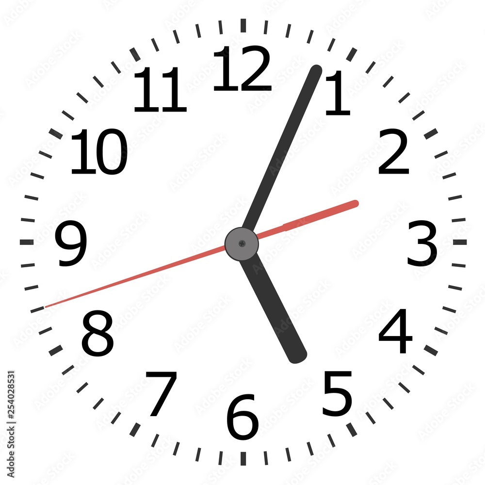 Clock icon. World time concept. Vector illustration. Clock icon. World time concept. Vector illustration.