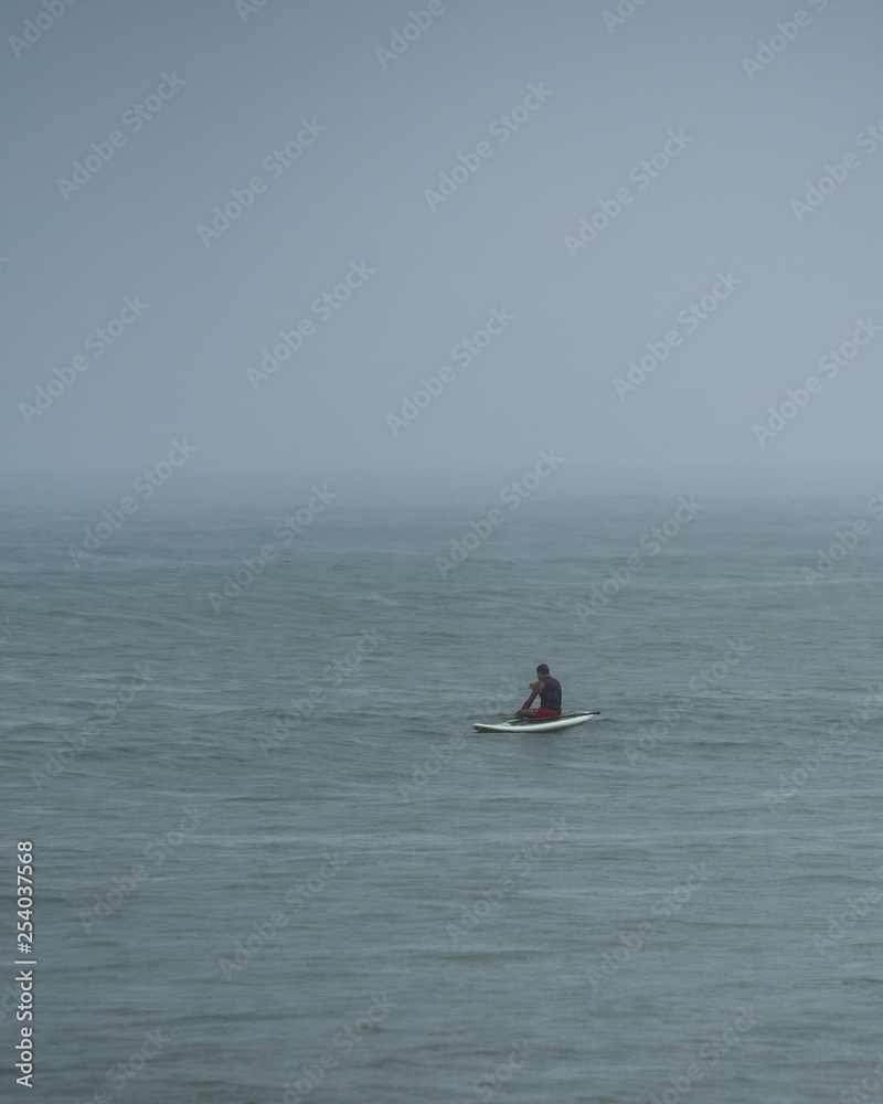 Surfing in the rain - vacation gone wrong Surfing in the rain - vacation gone wrong