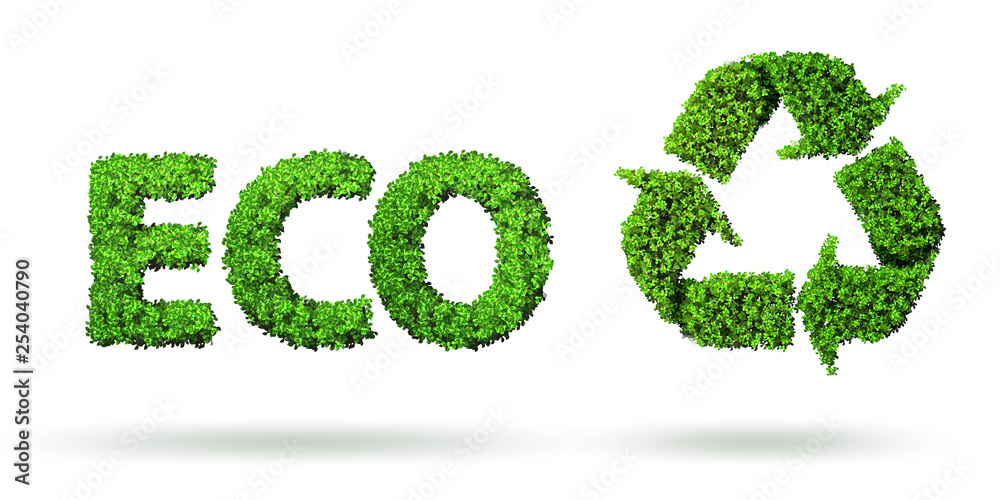 Concept of recycling - 3d rendering Concept of recycling - 3d rendering
