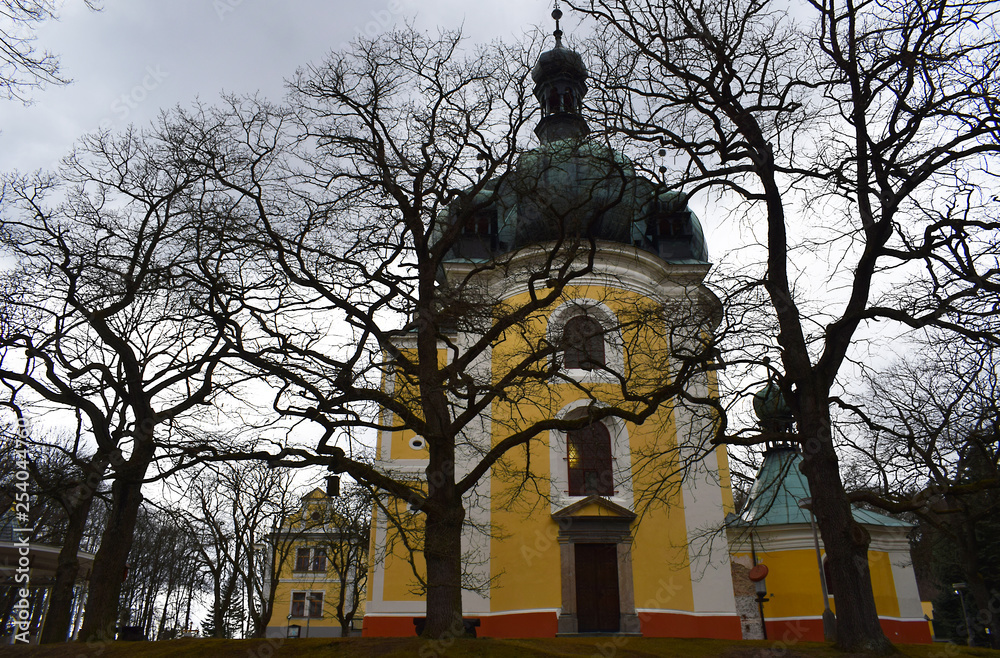 Lomec, Old church South Bohemia Lomec, Old church South Bohemia