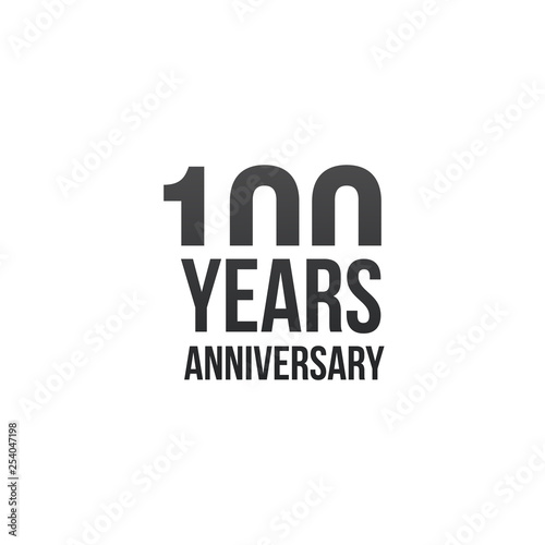 100 years anniversary desig...