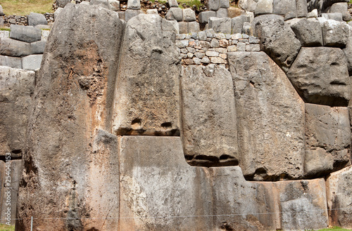 Fototapeta Naklejka Na Ścianę i Meble -  Sacsayhuaman ruins in Cusco - Peru South America