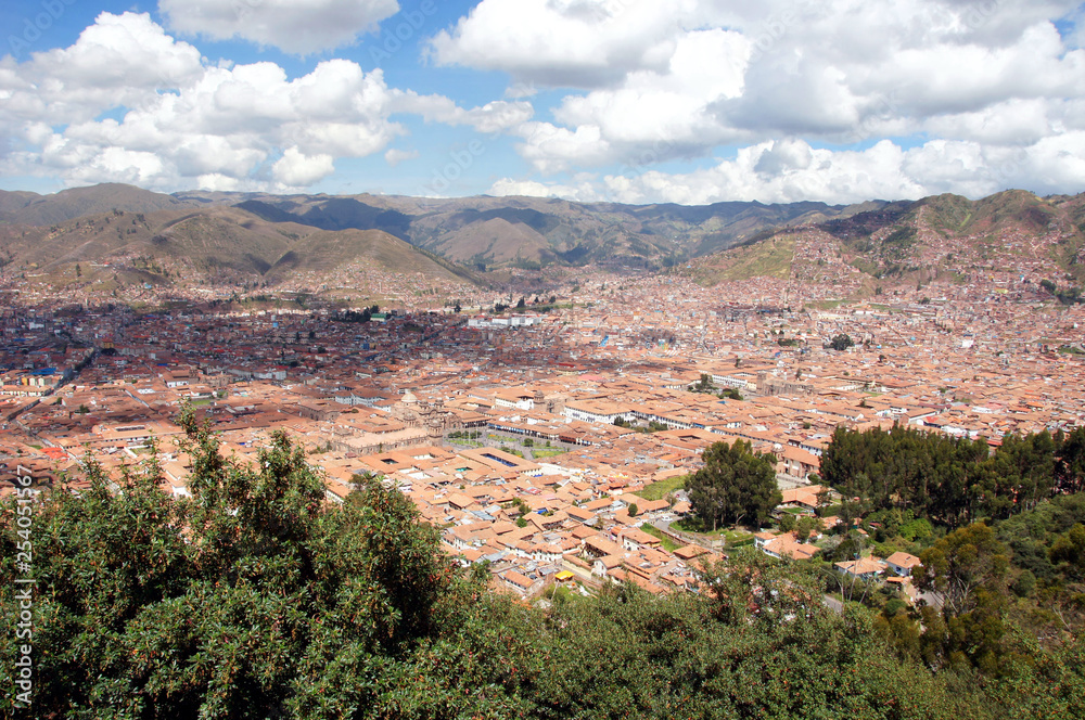 view of Cusco - Peru South America