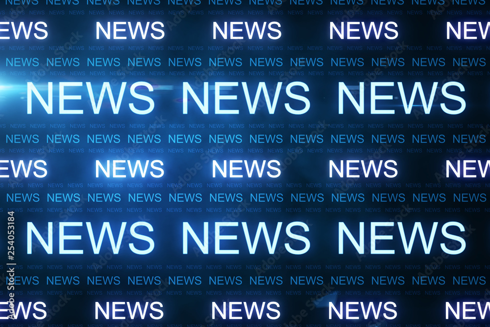 Obraz premium Media and content wallpaper