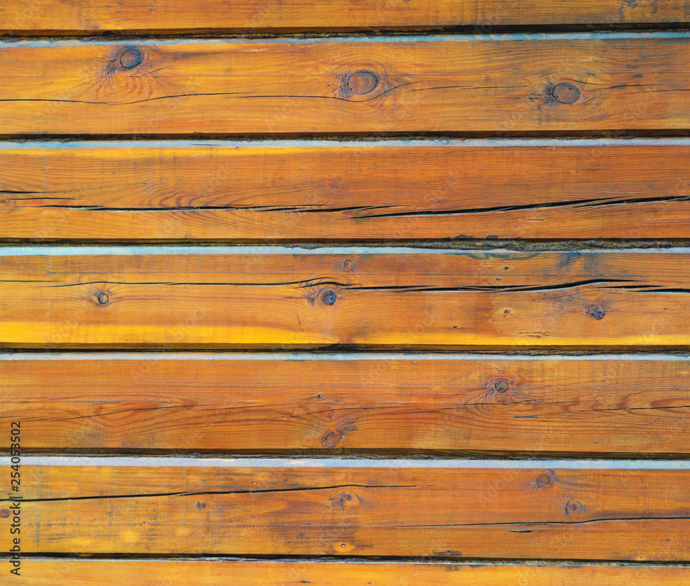 Obraz premium Log Wall Texture. Log House Background