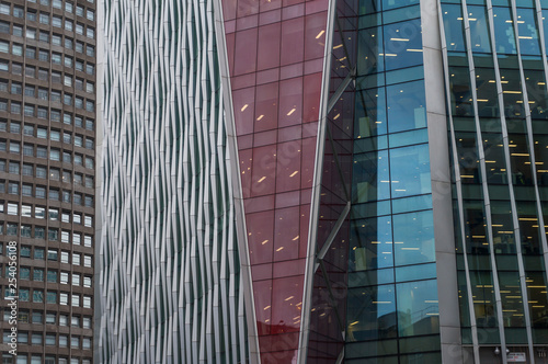 Skyline architectural detail in London, England.