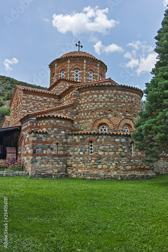 Medieval Building at Vodoca Monastery Saint Leontius near town of Strumica, Republic of North Macedonia