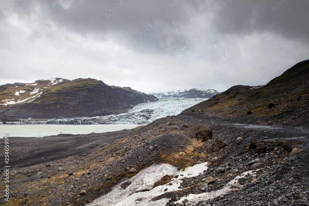  Sólheimajökul glacial outlet in Iceland