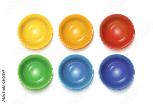 Colourful Dishes Service Set