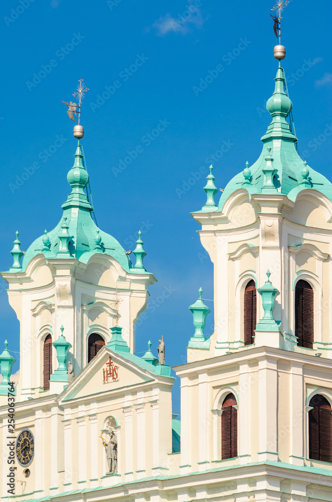 Fototapeta premium Grodno, Belarus: Cathedral of St. Francis Xavier