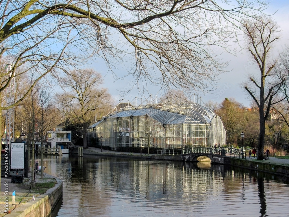 Hortus Botanicus, botanical garden in Amsterdam, Holland, Netherlands