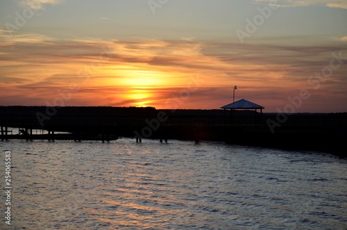 Sunset at ST. Mary's GA