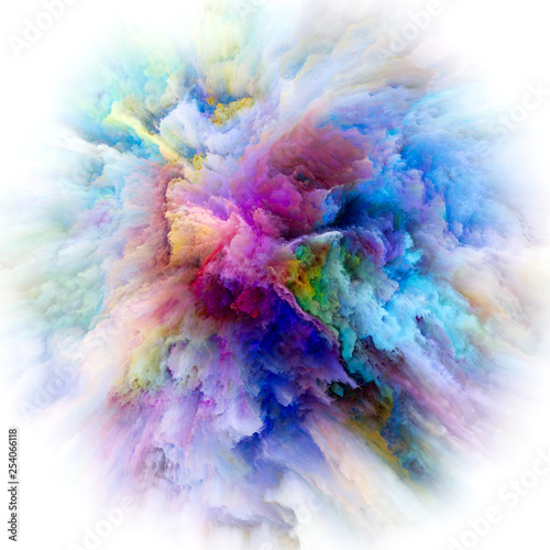 Depth of Color Splash Explosion