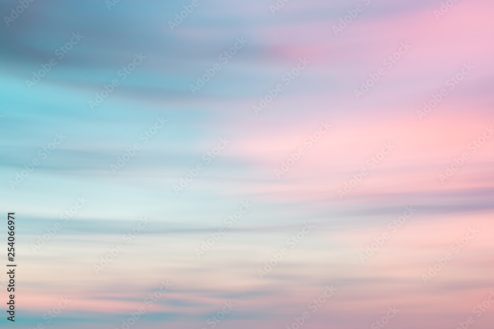 Defocused sunset sky natural background Stock Photo | Adobe Stock