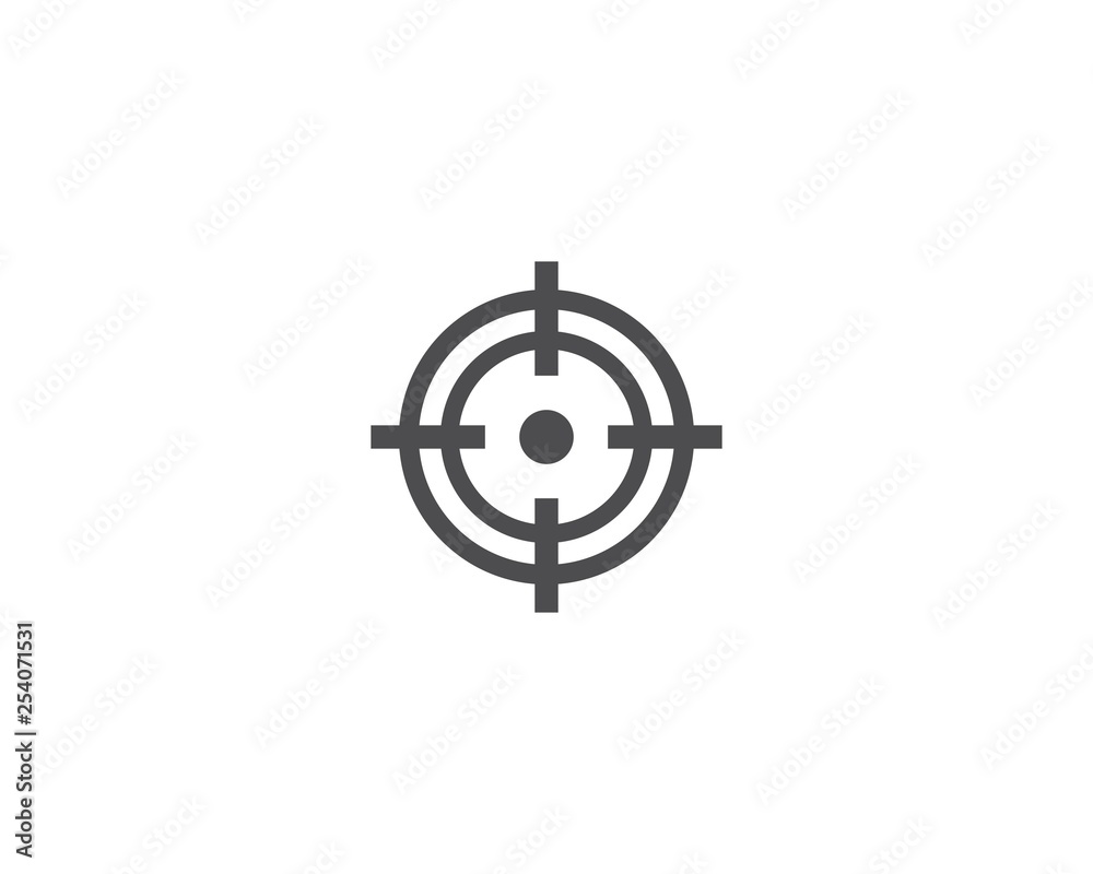 Target icon vector Target icon vector