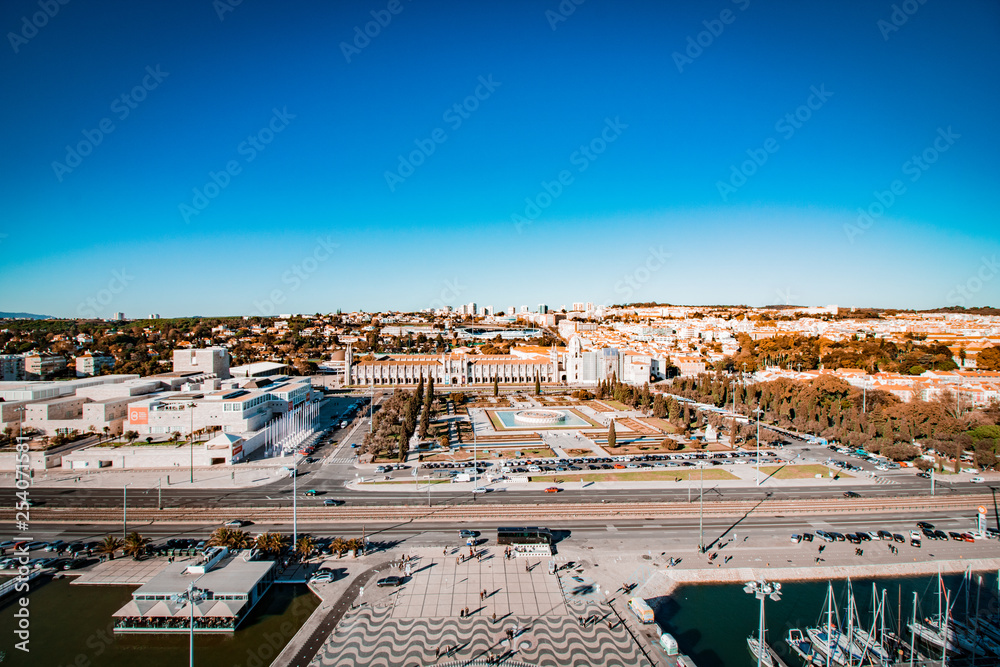 Obraz premium Lisbon city view from top
