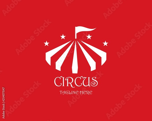 Circus logo template