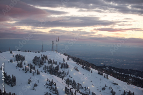 Slika na platnu Bogus Basin Mountain SKi Area - Idaho