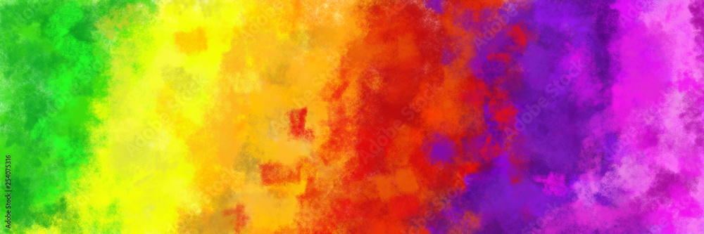 Abstract artistic rainbow background