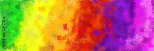 Abstract artistic rainbow background © PopsaArts