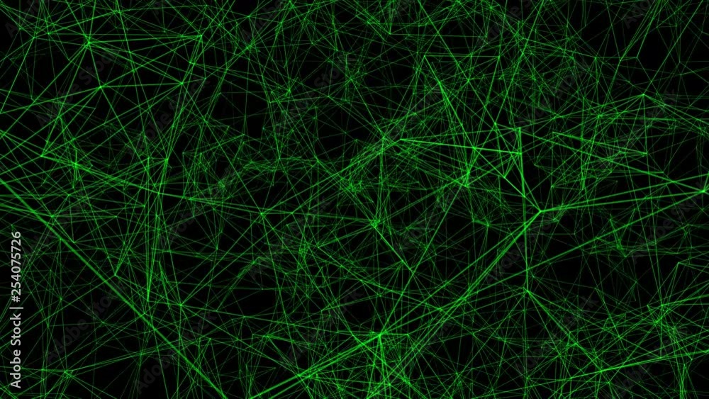 Green Plexus abstract technology background. Network, web lines 3D illustration. Green Plexus abstract technology background. Network, web lines 3D illustration.