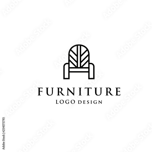 Abstract Furniture Logo Design