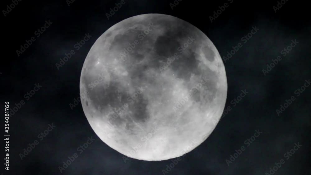 Fullmoon with clouds Fullmoon with clouds