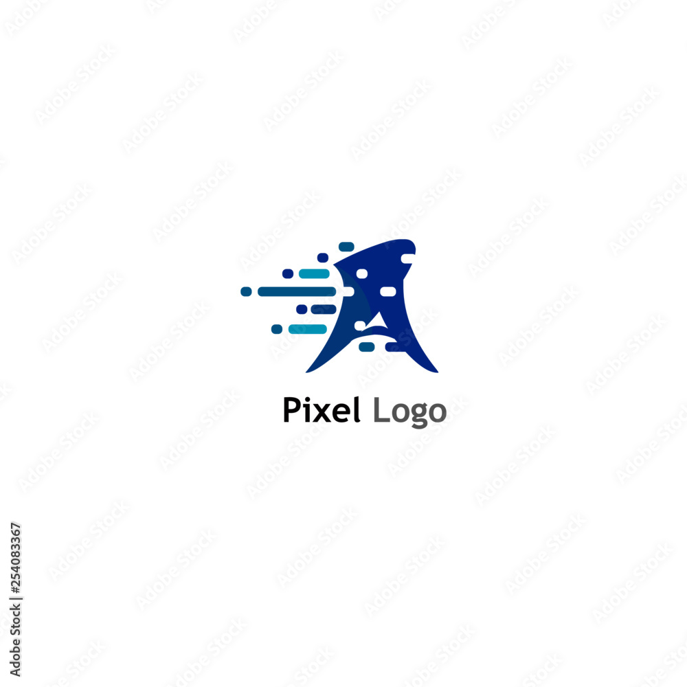 Pixel Logo Templates