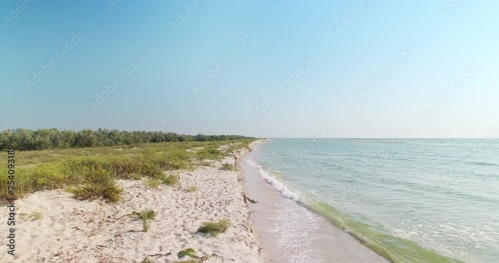 White Sand Beach in Kiliya region, Ukraine White Sand Beach in Kiliya region, Ukraine