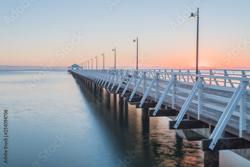 Beautiful light at Shorncliffe pier.  © TraceyDee