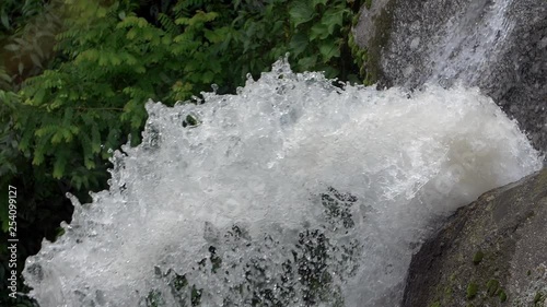 waterfall shot near kathmandu shivapuri wildlife photo