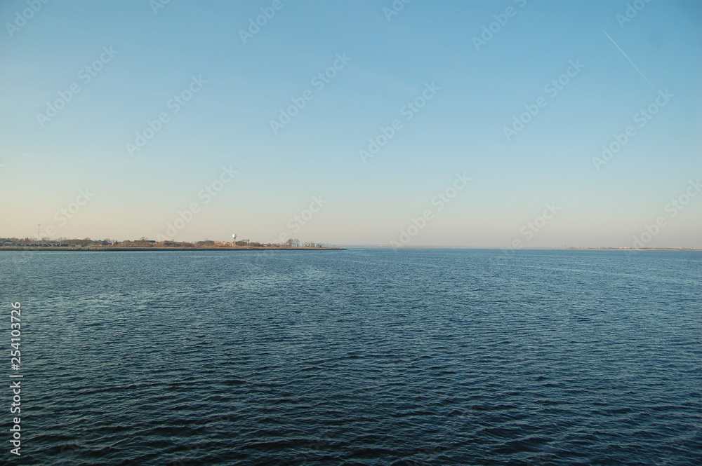 sea and blue sky