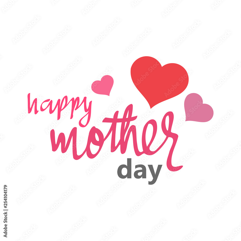 Happy Mother Day Message with Hearts