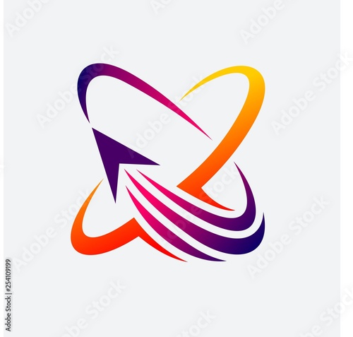 Arrow Science Logo Template