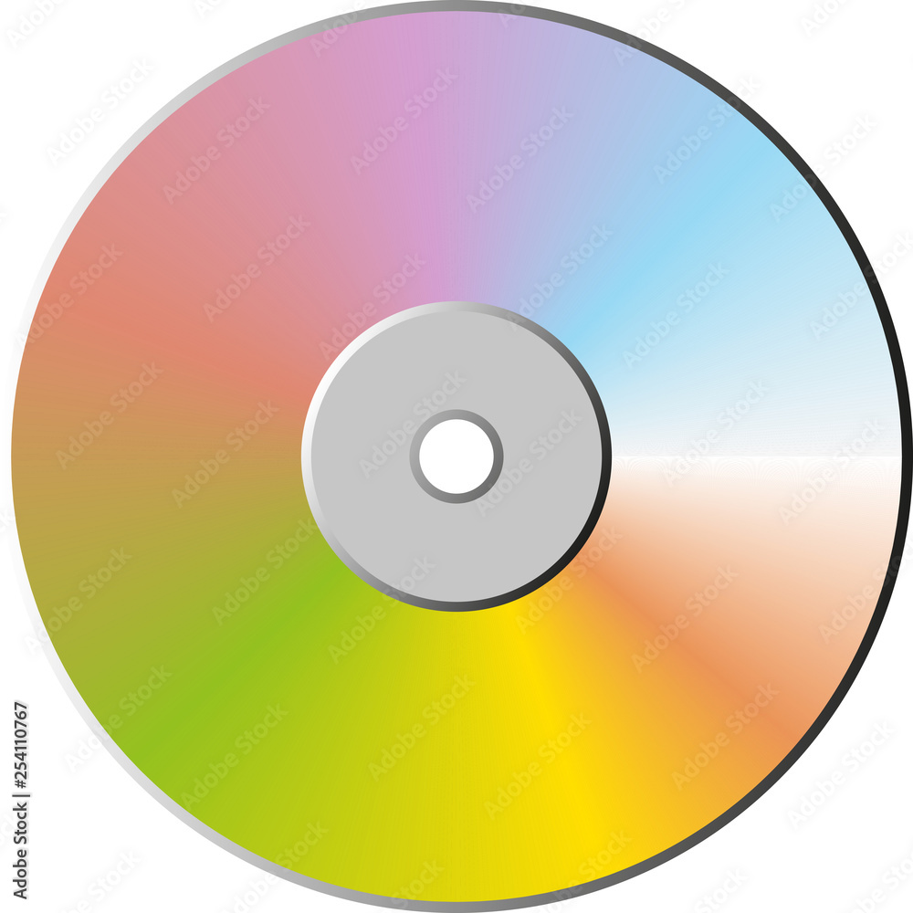DVD CD disc isolated on transparent background DVD CD disc isolated on transparent background