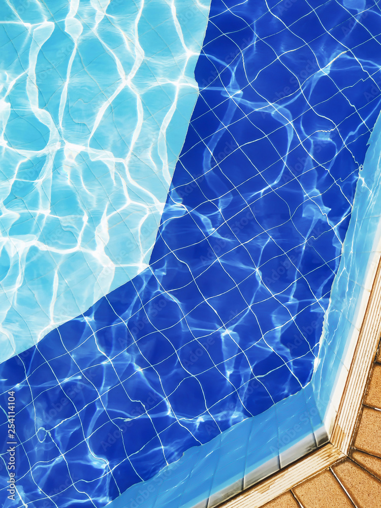 Obraz premium beside swimming pool background