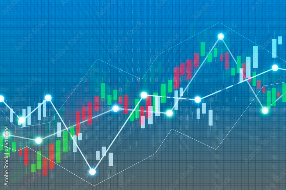 Double exposure financial market stock chart with chess board game competition, success and leadership business concept Double exposure financial market stock chart with chess board game competition, success and leadership business concept