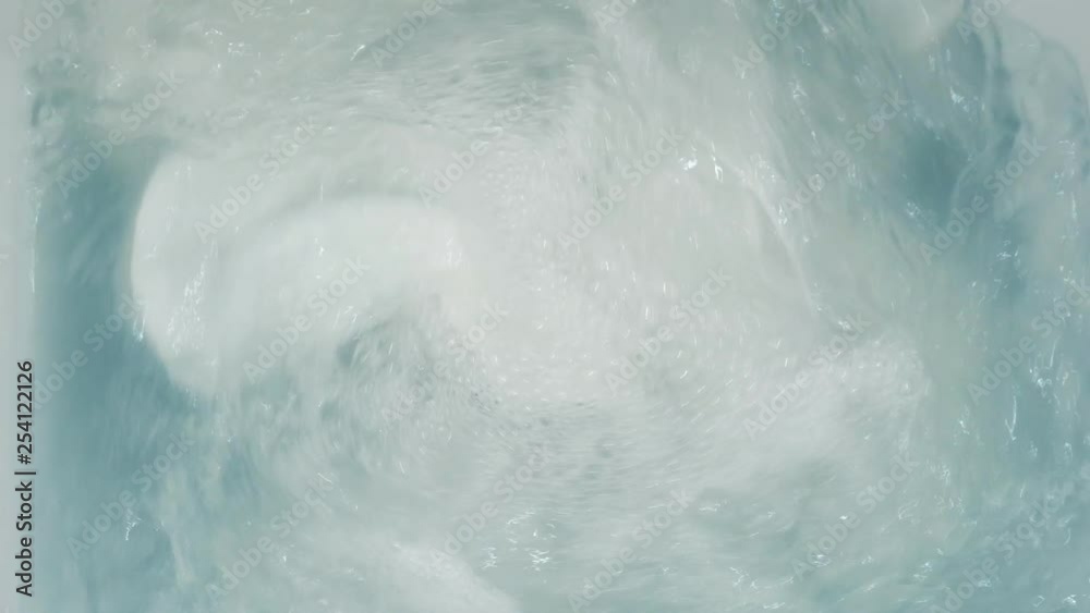 Manual washing machine washes clothes