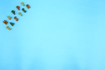 Easter Composition with Pasta