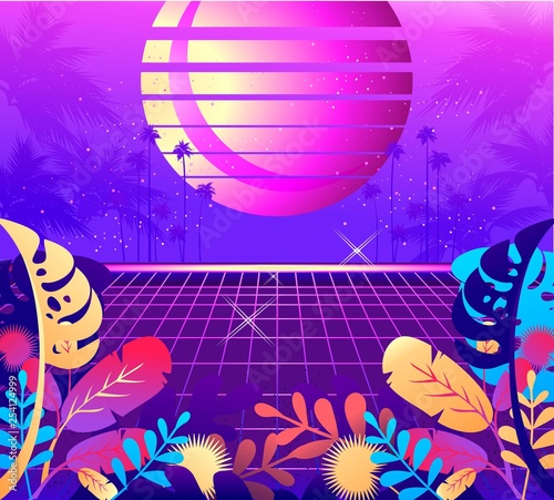 Retro Wave synth