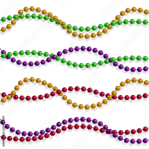 Pure beads are realistic.