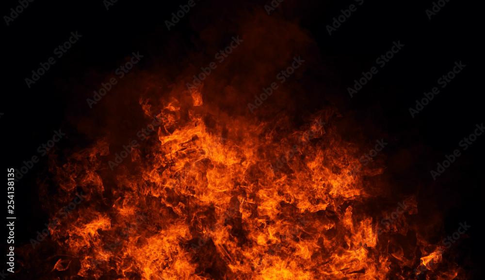 Blaze fire flame texture on isolated background. Blaze fire flame texture on isolated background.