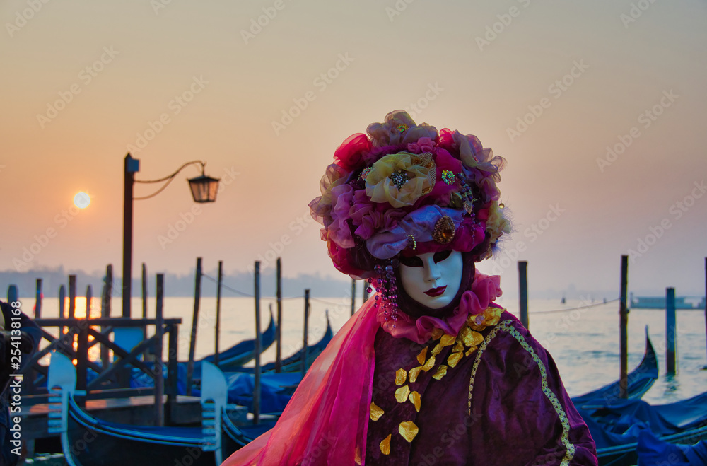 Obraz premium Karneval in Venedig