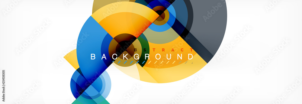 Abstract background circle design Abstract background circle design