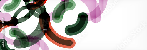 Circular lines design background